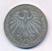 NSZK 1988F 10M Ag "Carl Zeiss" T:AU patina FRG 1988F 10 Mark Ag "Carl Zeiss" C:A...