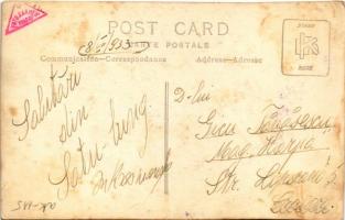 1933 Hosszúfalu, Satulung (Négyfalu, Sacele); tó / lake. Foto Carmen photo (vágott / cut)