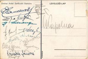 Budapest X. Kőbánya, Dreher Antal Serfőzdéi és Baksöre, sörgyár reklámlap / Hungarian brewery and be...