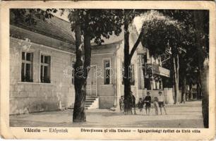 1925 Előpatak, Valcele; Directiunea si villa Uniune / Igazgatósági épület és Unió villa. E. Téglas kiadása, Carmen felvétele / spa directorate office, villa (kopott sarkak / worn corners)