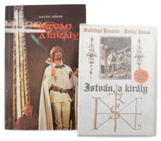 Koltay Gábor: István, a király c. rockopera Bp., 1984 Ifjúsági DEDIKÁLT + hozzá a rockopera 2002-es DVD kiadása