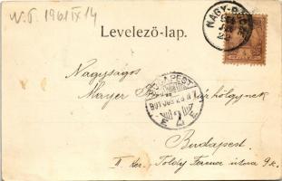 1901 Murány, Murányalja, Murán; Murány vára. Büchler Béla kiadása / Muransky hrad / castle (EB)