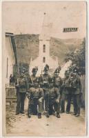 Majszin, Mojszén, Moisei (Máramaros, Maramures); csendőrök csoportja / group of gendarmes. photo (fl)