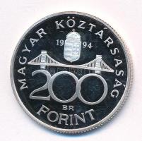 1994. 200Ft Ag "Deák" T:PP patina, apró felszíni karcok
Adamo F13.1