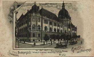 Budapest IX. Iparművészeti Múzeum litho