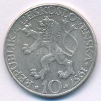 Csehszlovákia 1957. 10K Ag "A Műszaki Egyetem 250. évfordulója" T:AU Czechoslovakia 1957. ...
