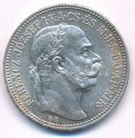 1915KB 1K Ag "Ferenc József" T:AU ph., patina Adamo K5.1