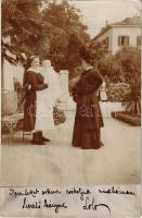 1906 Abbazia, Opatija; Boytha család nyaralás közben / Boytha family on summer holiday. photo (EK)