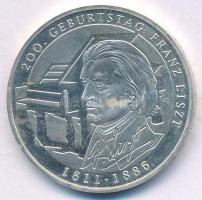 Németország 2011G 10EUR Ag "Liszt Ferenc 200. születésnapja" T:AU Germany 2011G 10 Euro Ag "200th Anniversary of the Birth of Franz Liszt" C:AU Krause KM#295