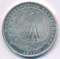 Németország 2011G 10EUR Ag "Liszt Ferenc 200. születésnapja" T:AU
Germany 2011G 10 Euro A...