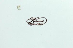 1991 II. János Pál Pápás Herendi porcelán falitányér szép állapotban és ~28cm-es átmérővel