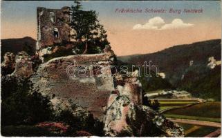 Wiesenttal, Fränkische Schweiz, Burg Neideck / castle ruins (tear)