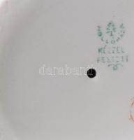 Hollóházi vizapár. Jelzett, m: 23,5 cm