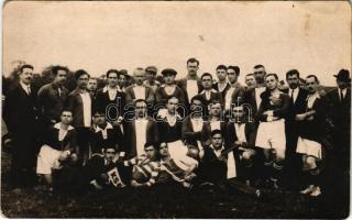 1925 Biharugra, KSE magyar foci csapat, labdarúgók / Hungarian football team. sport photo (kopott sarok / worn corner)