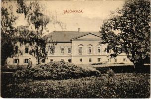 1915 Sajókaza, Sajó-Kaza; Radvánszky kastély télen (EK)