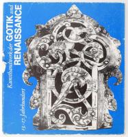 Klaus-Peter Arnold (szerk.): Kunsthandwerk der Gotik und Renaissance 13.-17. Jh. Drezda, 1981, Staatl. Kunstsammlungen Dresden. 191 p. Német nyelven. Fekete-fehér képekkel gazdagon illusztrált. Kiadói papírkötés, kiadói kissé sérült papír védőborítóval.