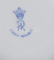 Meinl kávés csésze, valamint porcelán kávé tartó edény. 20 cm Matricás, jelzett, kopásssal