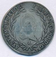 Ausztria 1810A 20kr Ag "I. Ferenc" T:VF,F patina Austria 1810A 20 Kreuzer Ag "Franz I" C:VF,F patina  Krause KM#2141