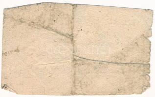 Kassa 1788. Lottóra befizetést igazoló nyugta német nyelven T:F