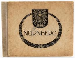 Martin Gerlach (szerk.): Nürnberg : Ein Rundgang in Bildern. Lipcse és Bécs, é.n. (1915-20 k.), Gerlach & Weidling.127 p. Német, francia és angol nyelven. Fekete-fehér képekkel, Nürnbergről, Fürthről, Ansbachról készült fotókkal gazdagon illusztrált. Kiadói félvászon-kötés, kopott borítóval, előzéklap és címlap kissé sérült, néhány kevés lap kissé foltos.