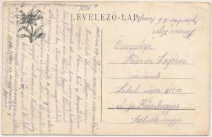 Tátra, Magas-Tátra, Vysoké Tatry; Csorba fogaskerekű vasútállomás, vonat. Feitzinger Ede No. 7. 1908...