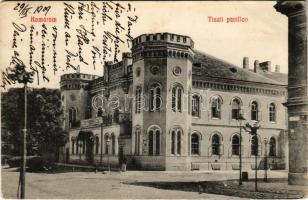 1909 Komárom, Komárnó; Tiszti pavilon / military officers pavilion (EK)