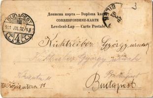 1901 Mostar, Partie a.d. Narenta / riverside (Rb)