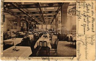 1916 Leipzig, Naumann Bräu / beer hall and restaurant interior