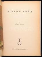 Farkas Zoltán: Munkácsy Mihály. Bp., 1943, Officina. Sérült gerincű és borítójú kartonált papírkötés...