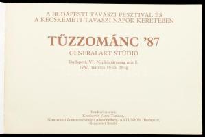 Gyergyádesz László (szerk.): Tűzzománc '87 [A Kecskeméti Tavaszi Napok Tűzzománc 87 c. kiállítá...