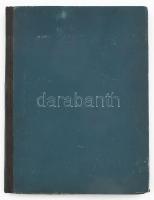 1921 A Nyugat XIV: évf. 8. és 12. szám. egybe kötve félvászon védőkötésben