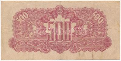 Csehszlovákia 1944. 500K "AK 437454" T:F / Czechoslovakia 1944. 500 Korun "AK 437454&...