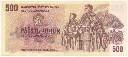 Csehszlovákia 1973. 500K "W21 448848" T:UNC  Czechoslovakia 1973. 500 Korun "W21 448848" C:UNC Krause 93