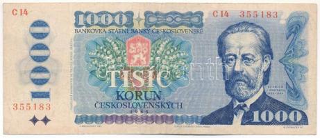 Csehszlovákia 1985. 1000K T:F  Czechoslovakia 1985. 1000 Korun C:F  Krause 98