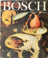 Wilhelm Fraenger: Hieronymus Bosch. Ford: Dávid Gábor Csaba. Lutz Braun felvételeivel és Patrik Reuterswärd utószavával. Bp, 1982., Corvina, 485 p. Gazdag képanyaggal illusztrált. Kiadói egészvászon kötésben, kiadói papír védőborítóban, gerincen kis szakadással egyébként jó állapotban