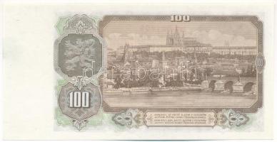 Csehszlovákia 1953. 100K három lyukkal perforált minta, "HT 021709" T:UNC,AU
Czechoslovak...
