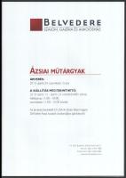 Ázsiai műtárgyak. Árverés Dr Zelnik István gyűjteményéből. Szerk.: Forró Judit. Bp., 2010, Belvedere...