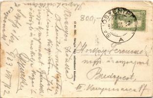 1923 Sajószentpéter, Református templom és városháza (EB)