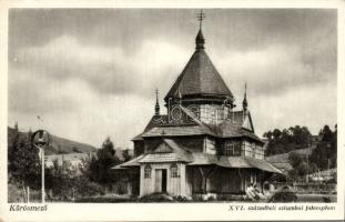 Kőrösmező wooden church