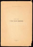 Ürögdi György: A fiscus caesaris alapitásához. Antik tanulmányok VII. 4. A szerző, Ürögdi György (1904-1987) által DEDIKÁLT! Bp., 1960, Akadémiai Nyomda. 61-68 p. Különlenyomat. Kiadói papírkötésben, sérült borítóval