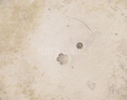 Ezüst (Ag) keresztelőpohár, felirat nélkül, dianás jelzéssel, nettó: 58g