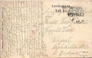 1916 Miskolc, Népkerti részlet. Orosz Ferenc felvétele és kiadása (EK)