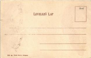 Budapest XIII. Margitsziget, lóvasút. Divald Károly 919. sz. (ragasztónyom / glue marks)