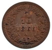 Ausztria 1866A 5/10kr Cu T:AU patina
Austria 1866A 5/10 Kreuzer Cu C:AU patina
Krause KM#2182
