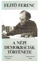 Fejtő Ferenc: A népi demokráciák története. I-II. köt. [Egy kötetben]. Ford.: Endreffy Zoltán. Kosáry Domokos utószavával. Bp.-Párizs, 1991, Magvető - Magyar Füzetek. Kiadói papírkötés, kissé viseltes kiadói papír védőborítóban.