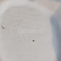 Royal Dux Bohemia barokk hölgy. Jelzett, hibátlan, m: 15,5 cm