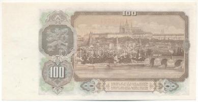 Csehszlovákia 1953. 100K három lyukkal perforált minta, "HS 020581" T:UNC 
Czechoslovakia...
