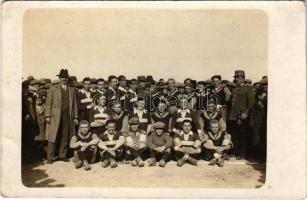 Focisták, labdarúgócsapat / Football players, football team. photo (fl)