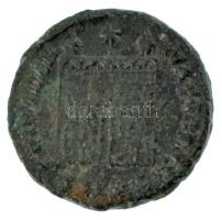 Római Birodalom / Siscia / II. Constantinus 325. Follis bronz (3,16g) T:VF Roman Empire / Siscia / C...