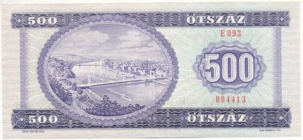 1990. 500Ft "E" T:F szép papír Adamo F43